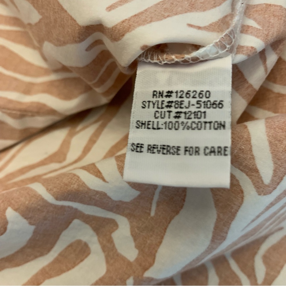 Velvet Heart Pink Zebra Print Long Sleeve Dress or Tunic - Picture 12 of 13
